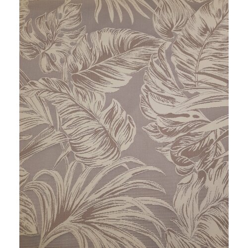 Ткань гобелен Монстера с хлопком