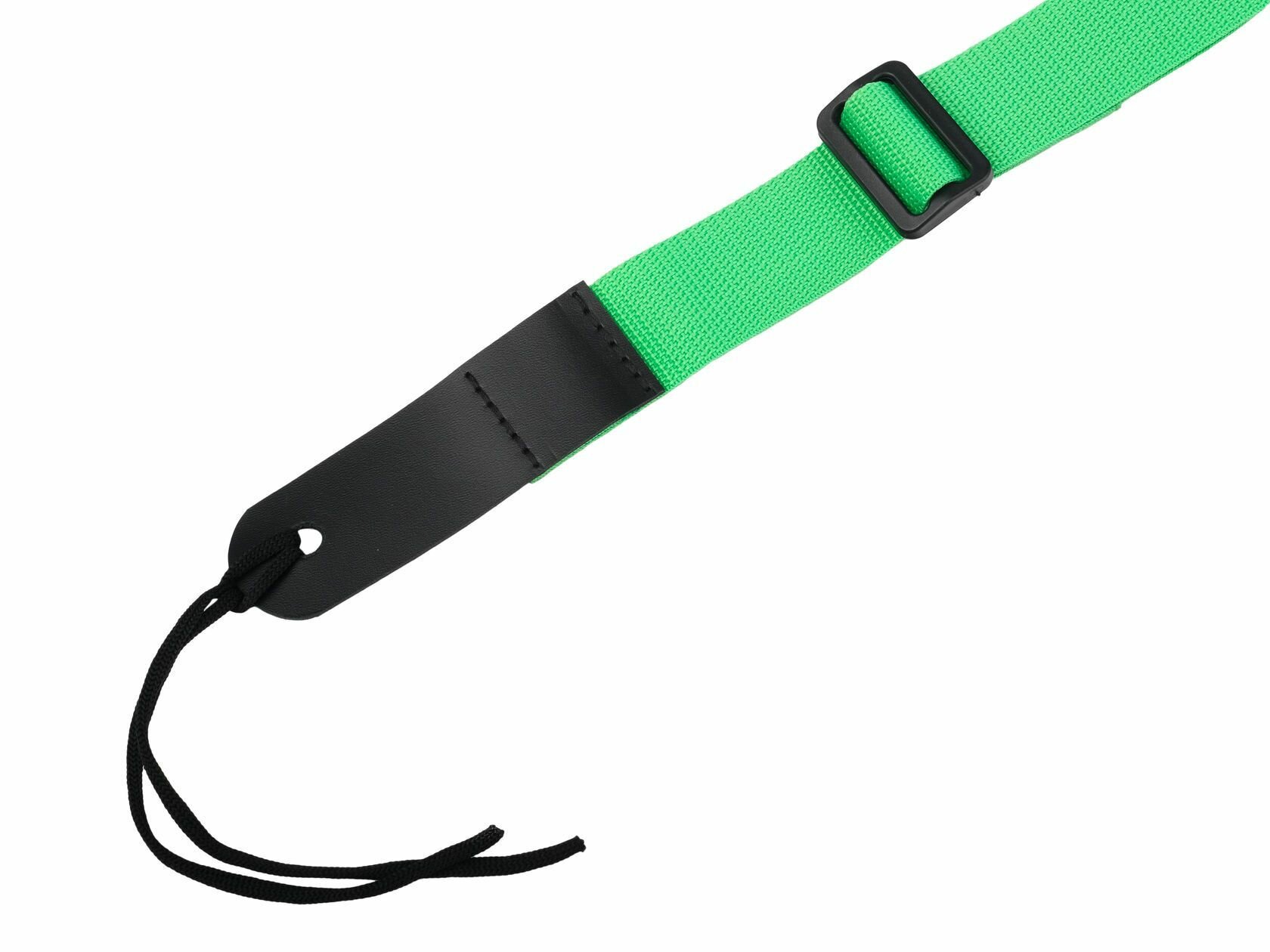 Ремень для гитары или укулеле, зеленый