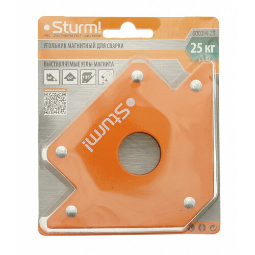 Магнитные угольники Sturm 6002-4-25 618₽