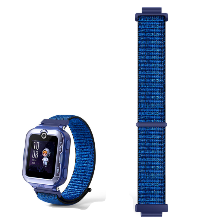 Сменный тканевый ремешок MyPads для умных смарт-часов HUAWEI WATCH KIDS 4 Pro из ультра-прочного плотного качественного нейлона с дизайном «Спорт» . — фото 1
