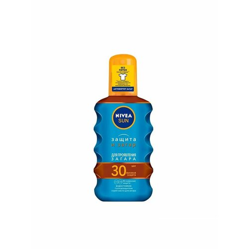 Солнцезащитное масло-спрей Nivea Sun Защита и загар 3597₽