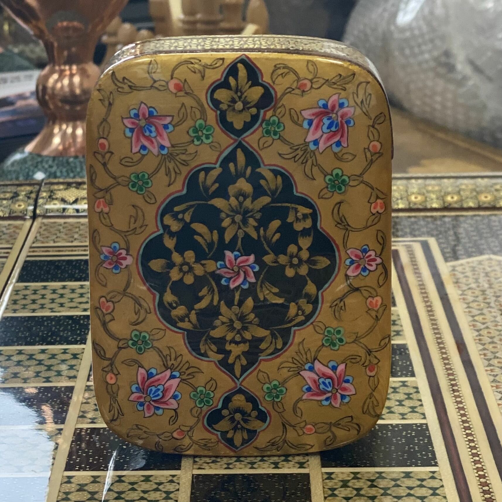 Чехол-футляр Персидский базар "Иран Ручная Работа", дерево, бежевый