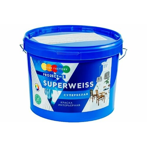 Краска ВДАК-Project-3 Superweiss супербелая 14кг