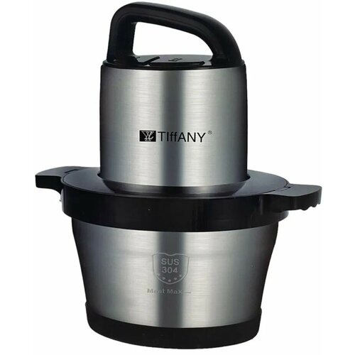 Измельчитель Tiffany TF-2002 1000 Вт 6 л 3 скорости насадки в комплекте 720000₽