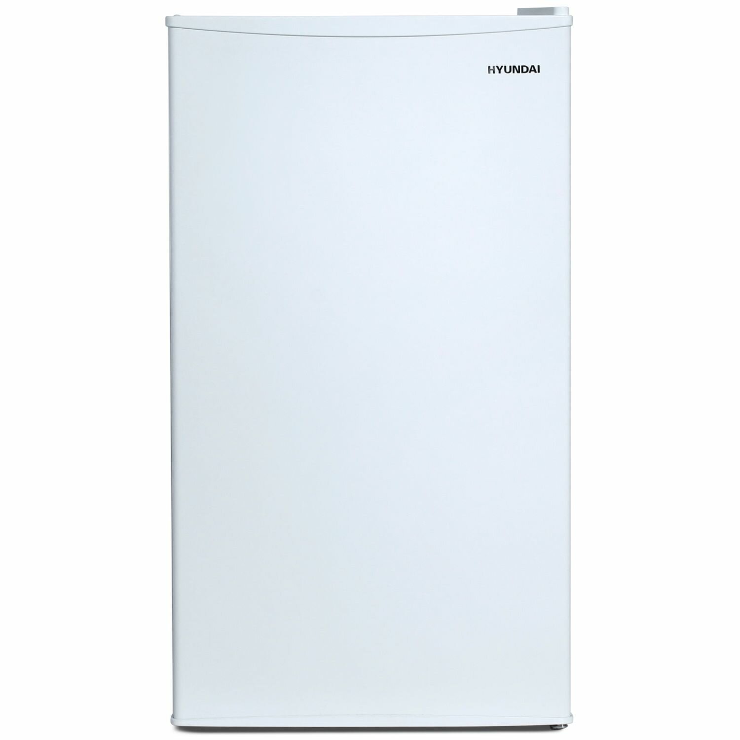 Холодильник Hyundai CO1003 белый (однокамерный), общий объем 94 л, ручная разморозка, перевешиваемые двери, регулируемые по высоте ножки