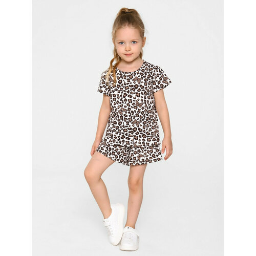 фото Пижама милаша, размер 104, бежевый