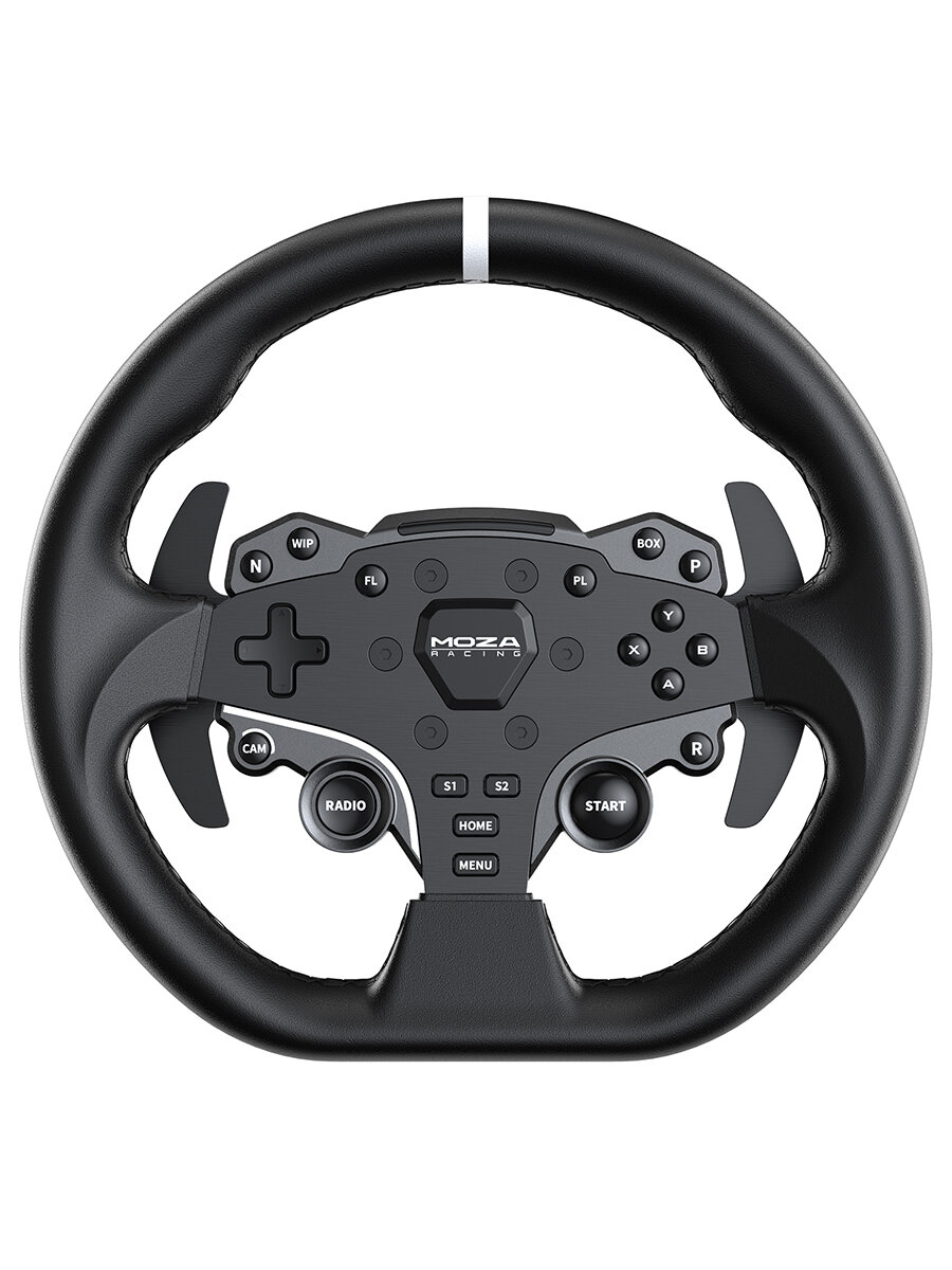 Игровой руль MOZA R5 Bundle （R5 Base, ES Wheel, SR-P Lite double Pedals，R5 Table Clamp) RS20 — фото 1