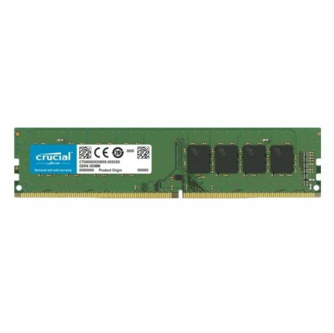 Оперативная память Crucial (CB8GU2666) DIMM DDR4 8 ГБ - 1 шт, 2666 МГц