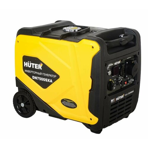 Инверторный генератор "Huter" DN7500S, электростартер, 6500Вт, 9 л