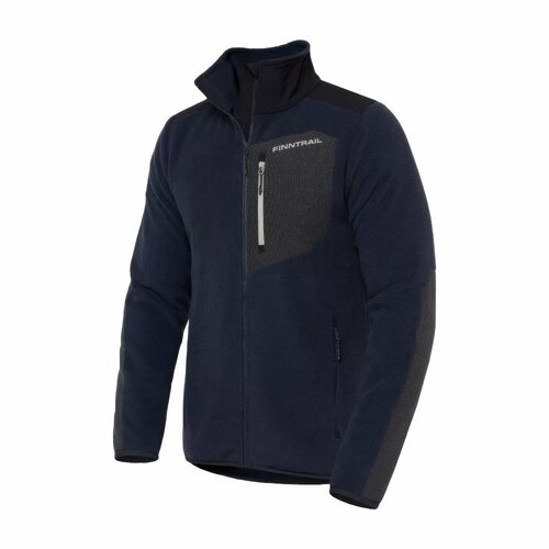 Термокуртка демисезонная мужская Finntrail Sherpa 1397 для активного отдыха DarkGrey [S/165-175] серый