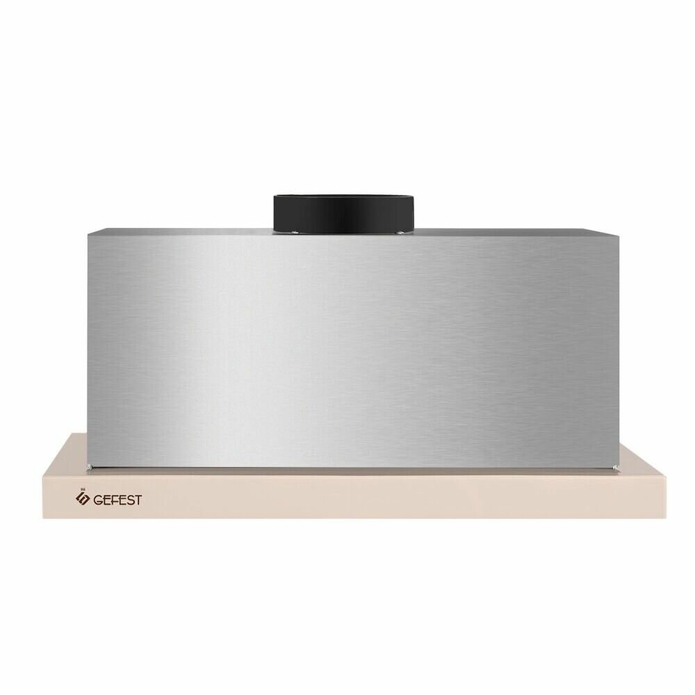 Кухонная вытяжка GEFEST во 4601 В81, встраиваемая в шкаф, 600 м3/ч, ширина 60 см, кремовая