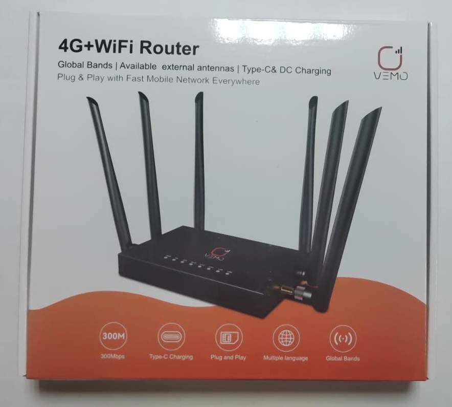 Wi-Fi-роутер 4G 1628 с поддержкой SIM карт, cat 4
