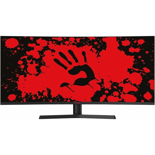 Монитор Bloody 34 MN340W черный VA LED 1ms 219 HDMI MM матовая HAS Piv 300cd 178гр178гр 3440x1440 180Hz FreeSync DP UW USB 57кг 35200₽