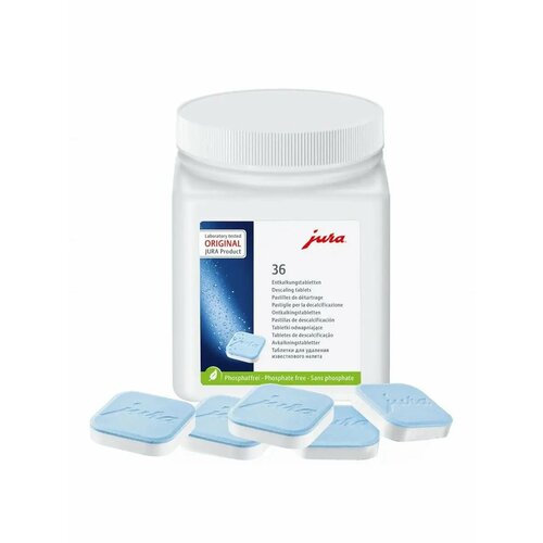 Таблетки для декальцинацииочистки от накипи JURA уп36 шт 9420₽