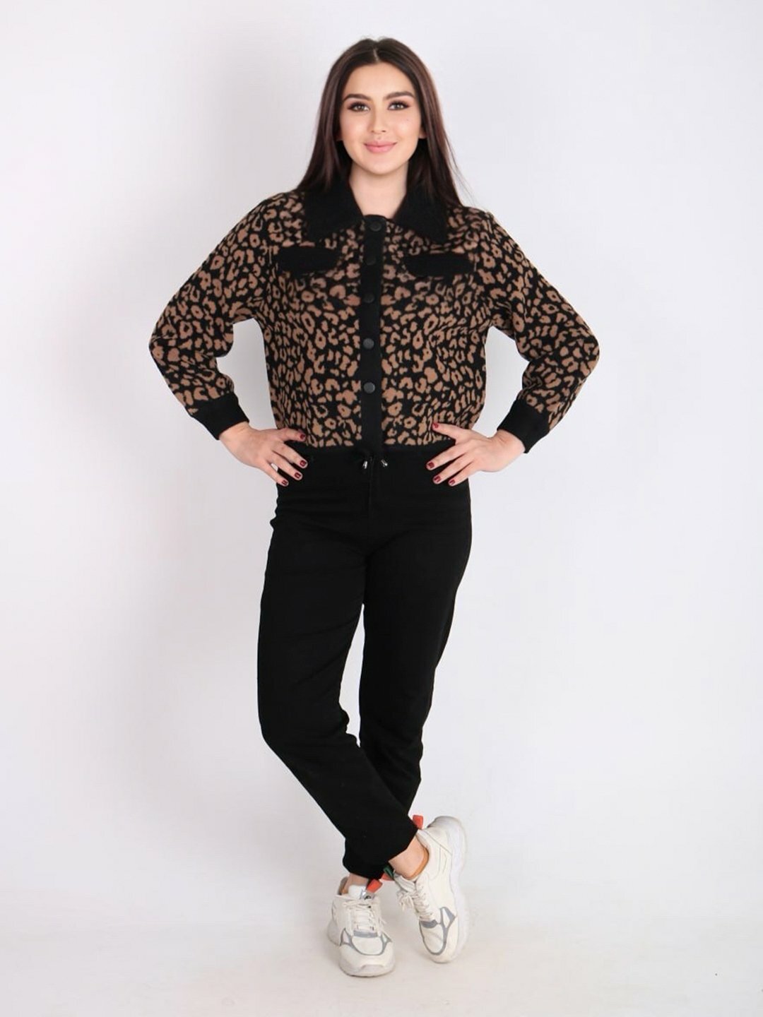 Пальто, размер One Size, коричневый — фото 1