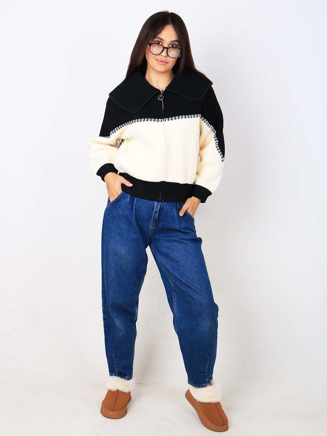 Анорак , размер One Size, черный — фото 1