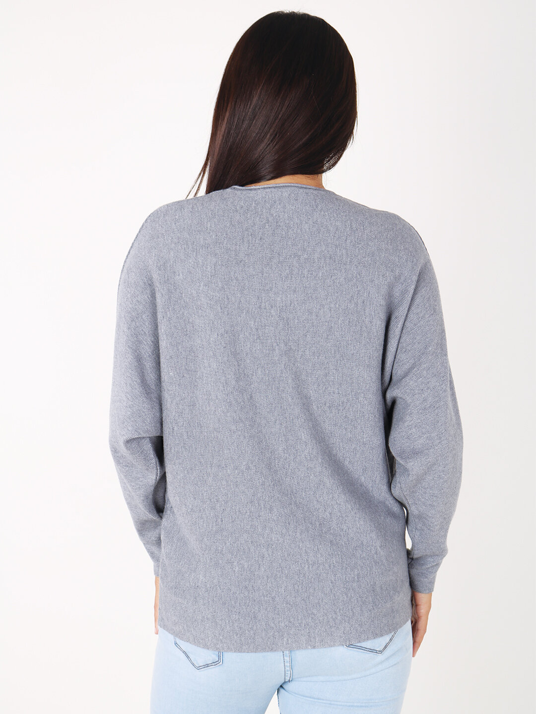 Свитер размер One Size, , серый металлик — фото 1