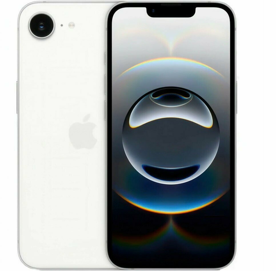 Смартфон Apple iPhone 16e 8/512 Гб nanoSim + eSim White/Белый