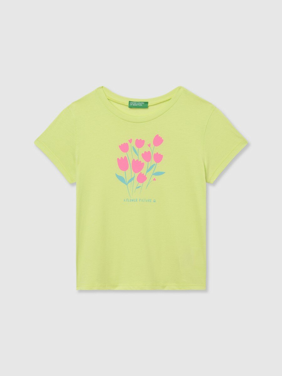Футболка UNITED COLORS OF BENETTON, размер 98, синий