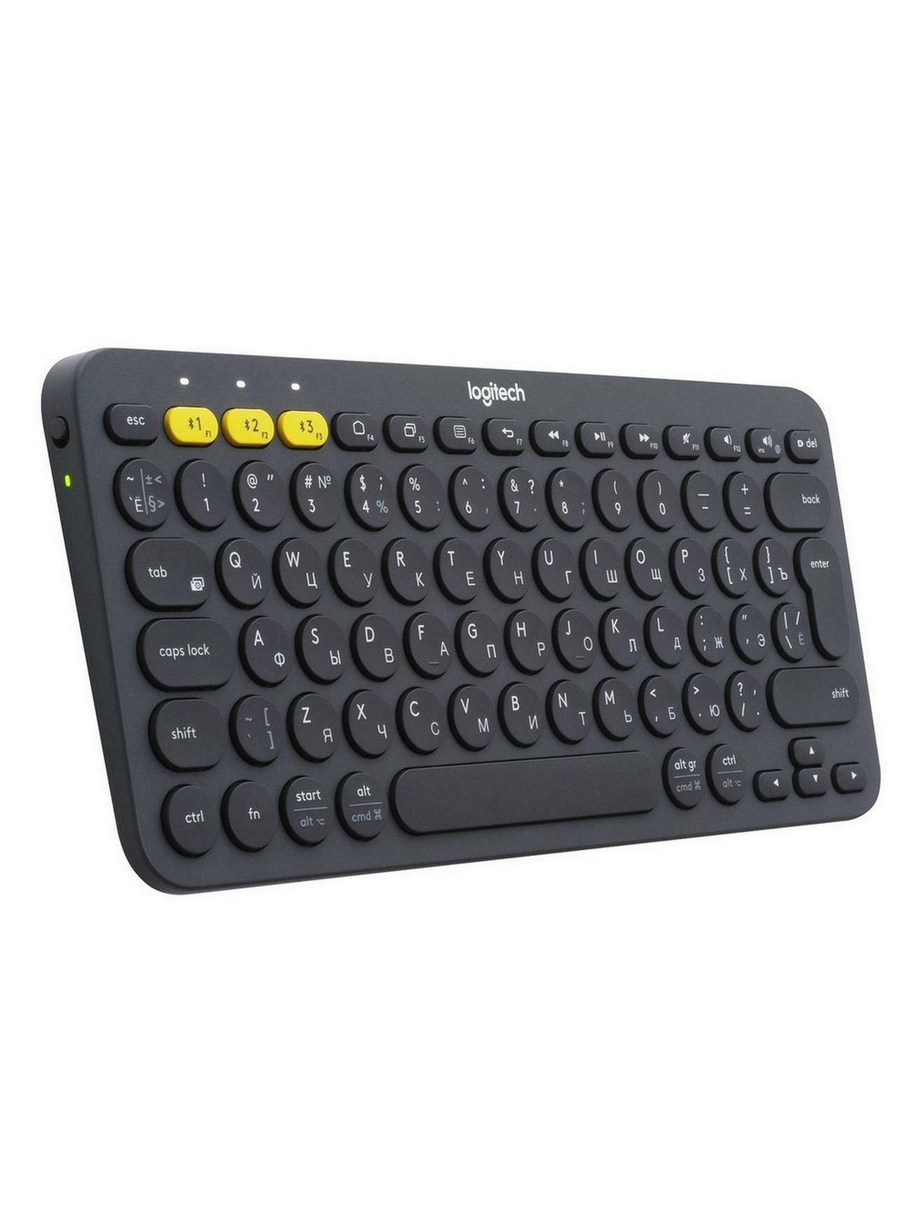 Клавиатура беспроводная Logitech K380 Dark Gray (русская раскладка)