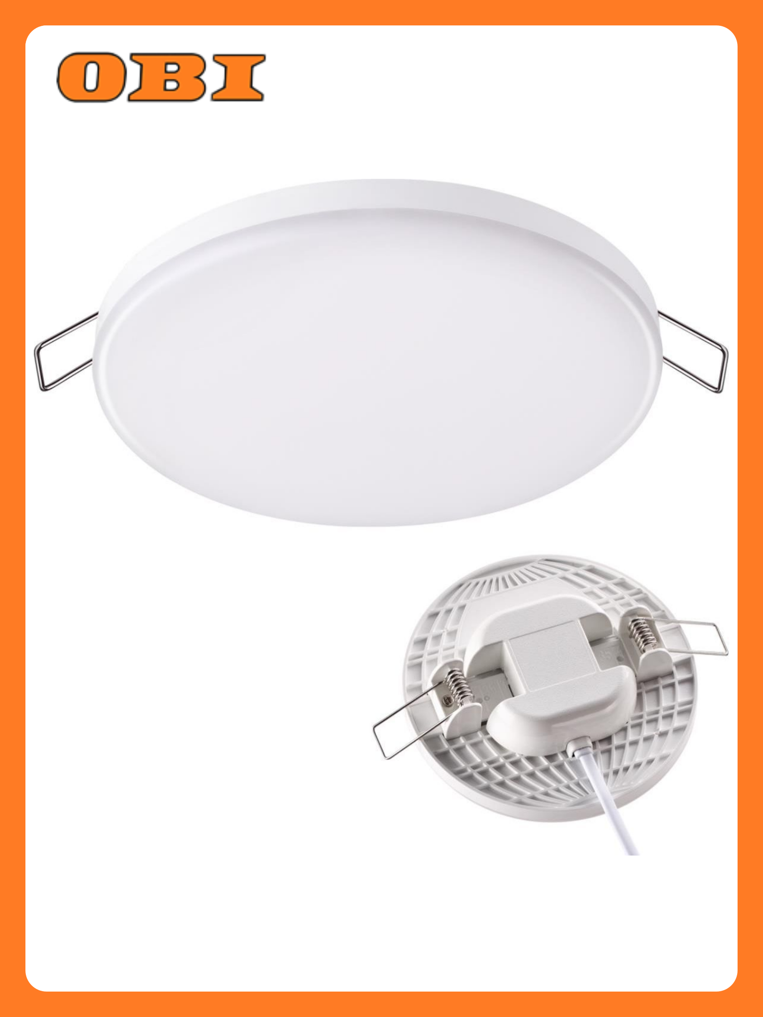 358144 SPOT NT19 271 белый Встраиваемый светильник IP20 круглый