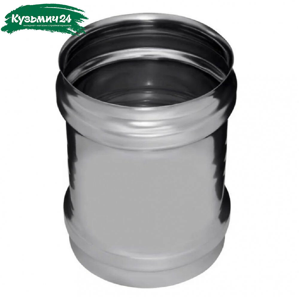 Адаптер для дымохода Ferrum ММ d 150 нержавеющая сталь 0.8 мм