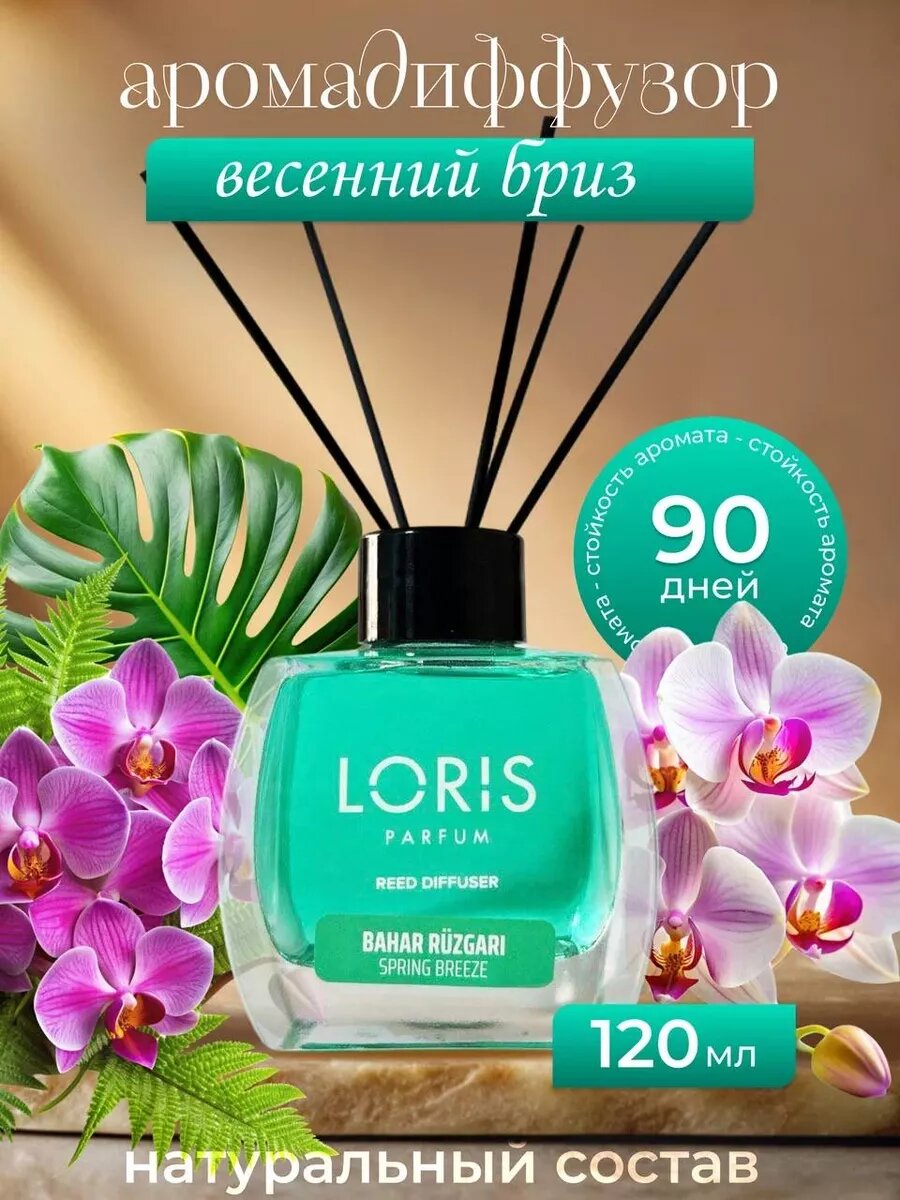 Аромадиффузор Loris Parfum, 120мл, для дома/офиса/магазина/автомобиля