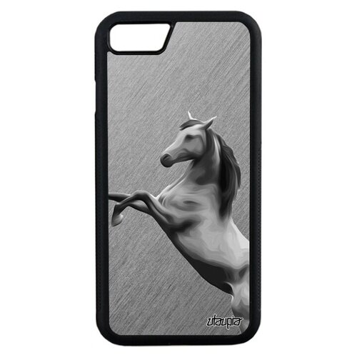 фото Противоударный чехол для мобильного // apple iphone 7 // "лошадь" пони скакун, utaupia, цветной