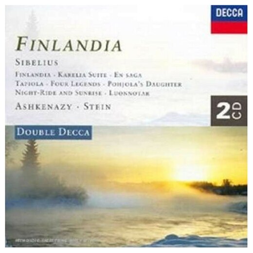 Sibelius: Finlandia; Luonnotar; Tapiola etc. Philharmonia Orchestra Vladimir Ashkenazy L'Orchestre de la Suisse Romande Horst Stein