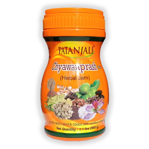 Чаванпраш Patanjali Chawanprash Plus Herbal Jam ( Патанджали ) 500 гр.