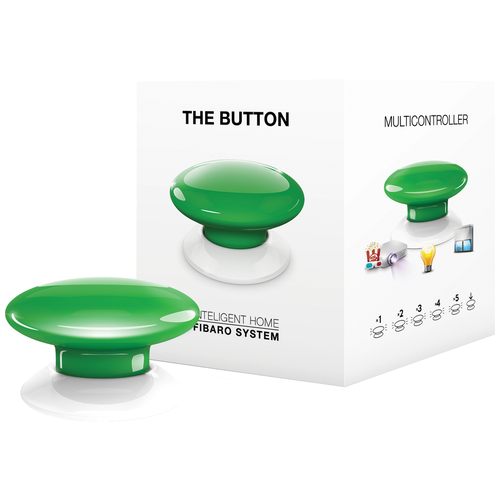 Fibaro Кнопка FIBARO The Button (зеленая)