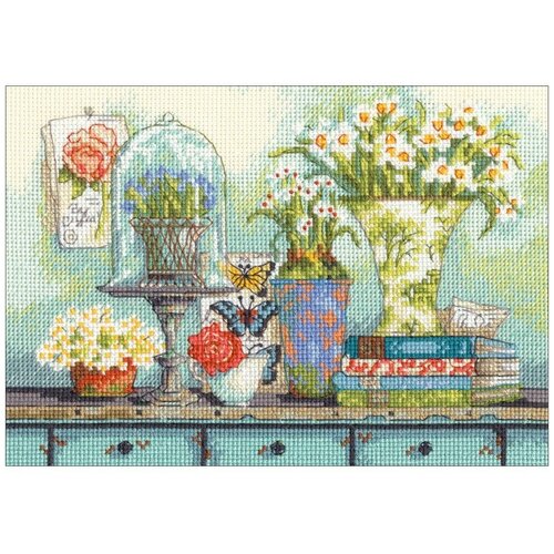 Набор для вышивания "Garden Collectibles" (13 x 18 см / Dimensions, артикул 70-65194