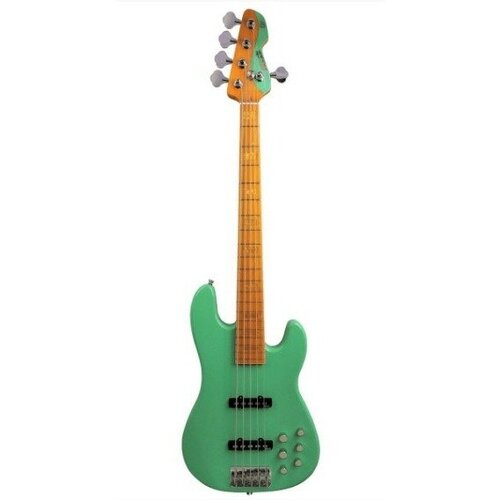 Бас-гитара Markbass MB GV 5 Gloxy Val Surf Green CR MP бас гитара markbass mb gv 4 gloxy val surf green cr mp