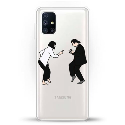 фото Силиконовый чехол винсент и миа на samsung galaxy m51 andy & paul