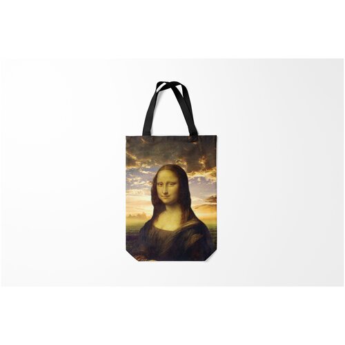 фото Сумка-шоппер / 31х42 см / тренды / big pictures мона лиза burnettie