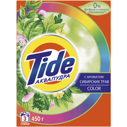 Tide Сибирские Травы Color Стиральный Порошок 6кг 40 Стирок