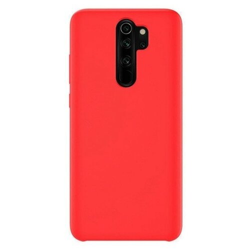 Чехол накладка Lovvikan Silicone Cover для Xiaomi Redmi 9, красный