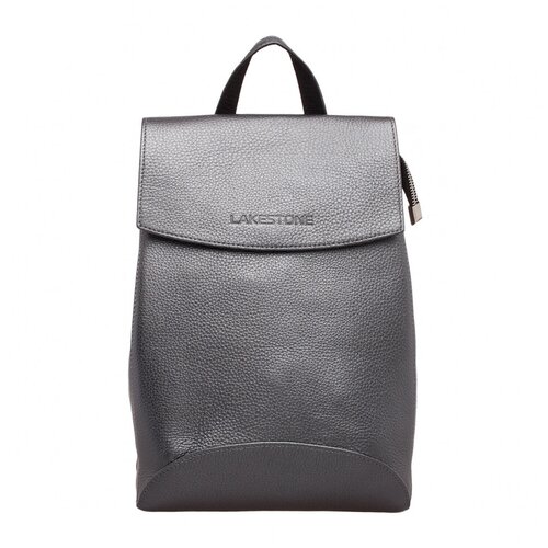 фото Женский кожаный рюкзак lakestone 9124016/sg серый