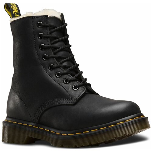 Кожаные ботинки на меху Dr.Martens 1460 Serena Wyoming STANDARD 21797001 черные (36)