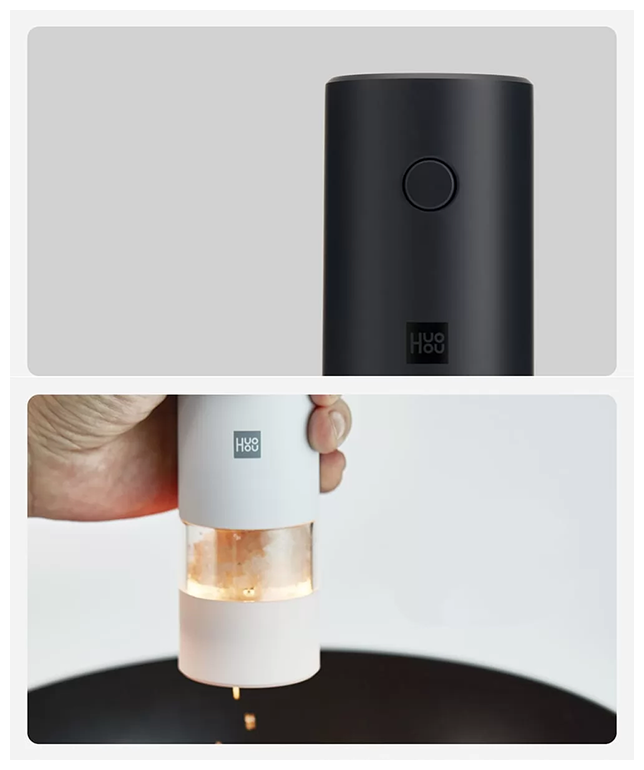 Xiaomi Электрическая мельница для специй Xiaomi Huo Hou Electric Grinder Black - HU0141-black - фотография № 10