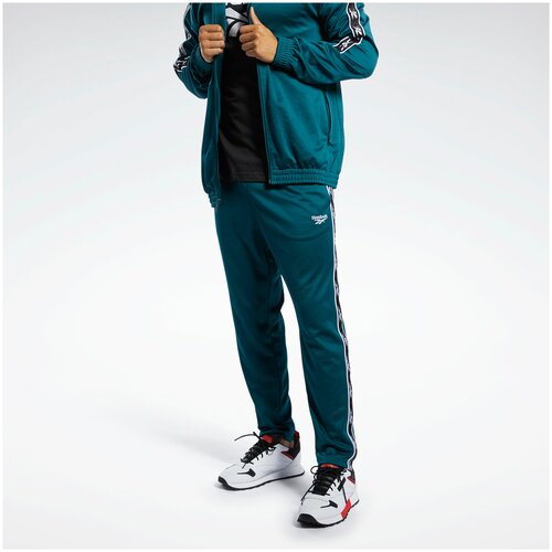 фото Брюки reebok cl f vector tape tp зеленый s fn2959