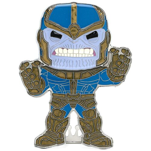 Значок Funko Pop Pin: Marvel – Thanos Large Enamel Pin значок funko pop pin dc classic – joker large chase enamel pin