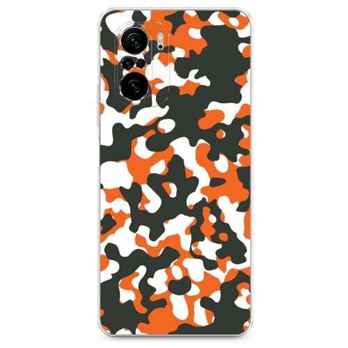фото Силиконовый чехол "камуфляж 6" на xiaomi poco f3 / сяоми поко f3 case place