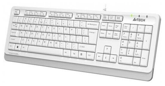 Клавиатура A4Tech Fstyler FKS10 белыйсерый USB