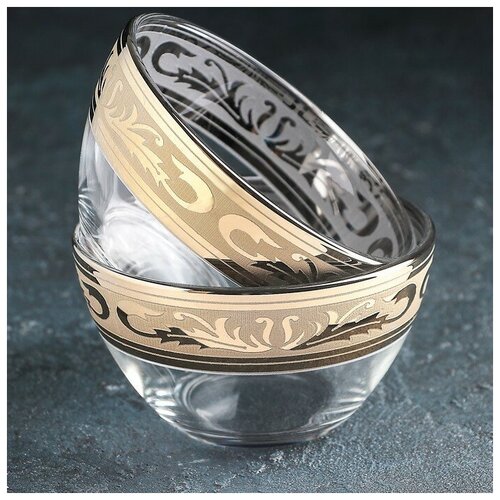 Набор салатников «Русский узор», d=11 см, 2 шт