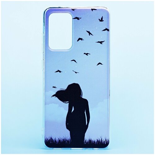 фото Чехол-накладка sc242 для samsung galaxy a52 (a525f) (005) (рисунок) без бренда