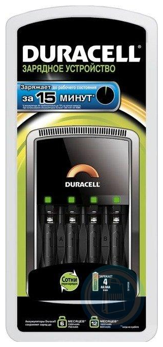 Высокоскоростное зарядное устройство Duracell CEF15