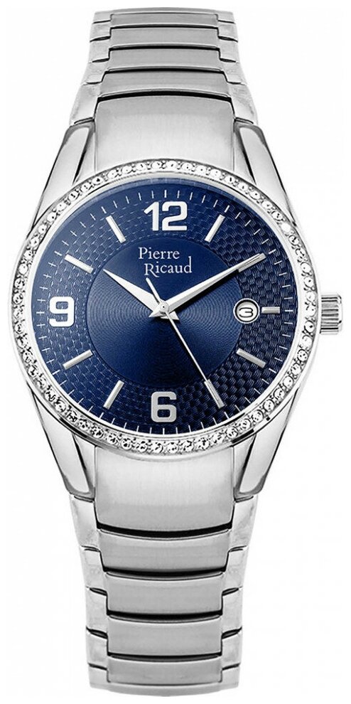 Наручные часы Pierre Ricaud P21032.5155QZ, серебряный