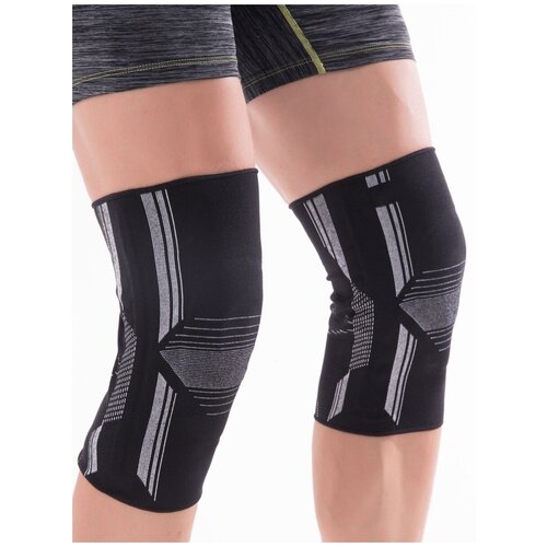 Наколенник Kangda KDHX-01 (поштучно) M эластичный бандаж для поддержки колена компрессионный пояс для упражнений на колено защита для лодыжек ног локтей запястья икры