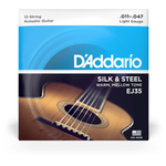 D ADDARIO EJ35 Струны для 12 струнной акустической гитары - изображение